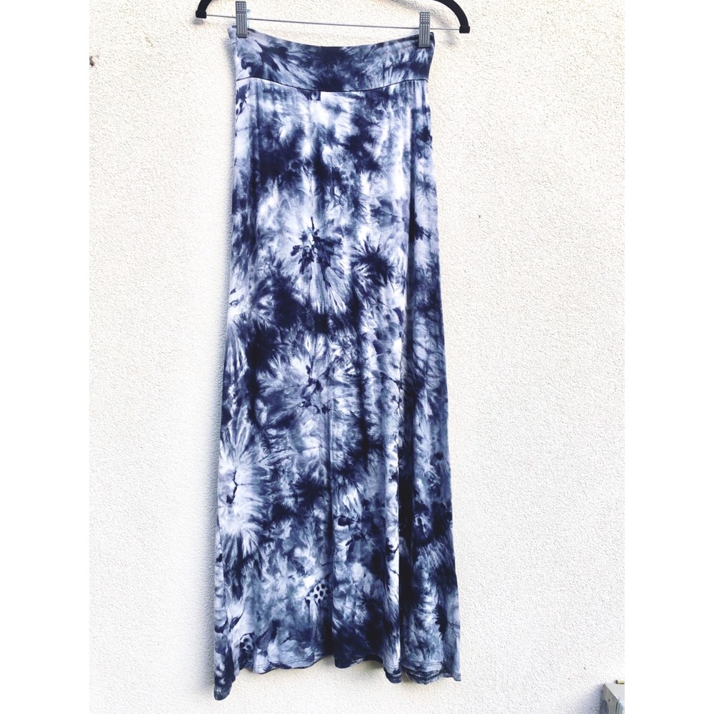 Tie Dye Maxi Skirt